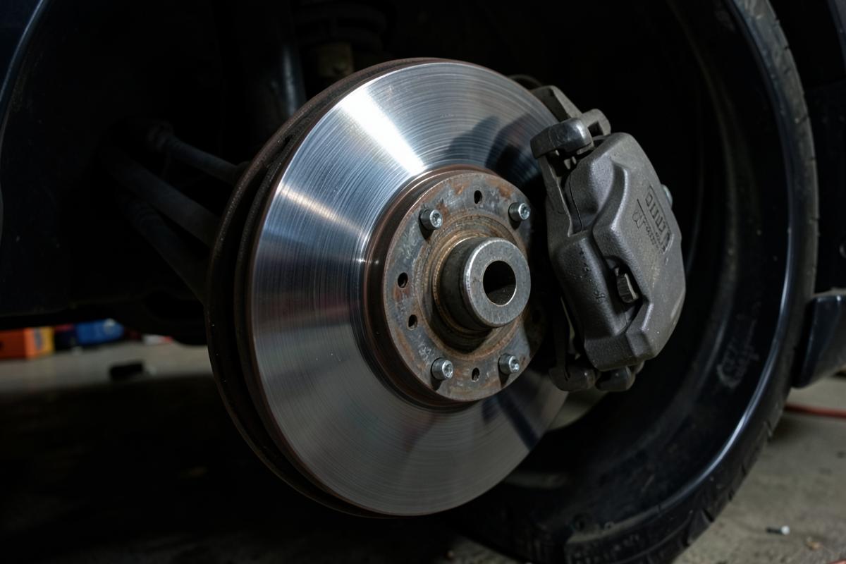 Brake service after repair