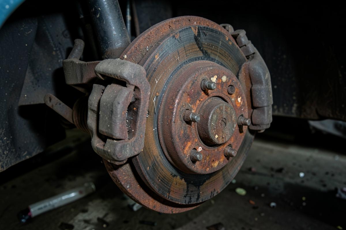 Brake service before repair