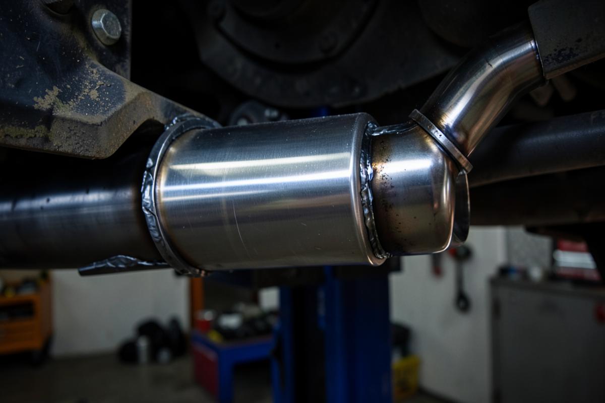 Exhaust repair after repair